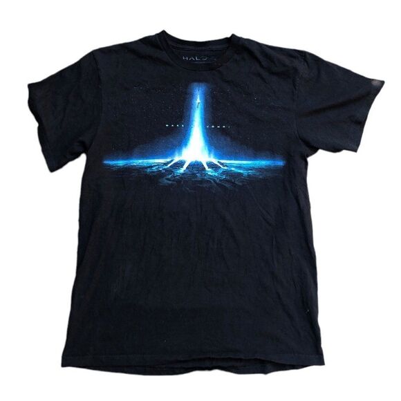 RARE 2013 Halo Graphic Shirt "Wake Up John" Large Black - Picture 1 of 7